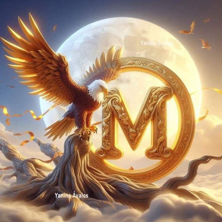 M name black wallpaper