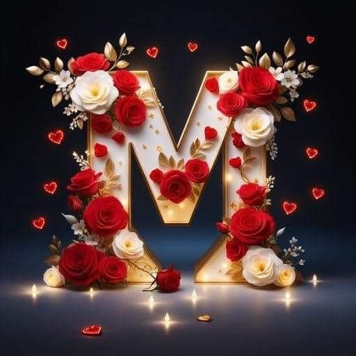 M name stylish dp images