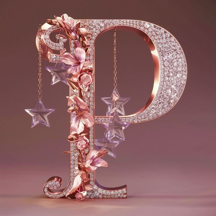 P name stylish black dp