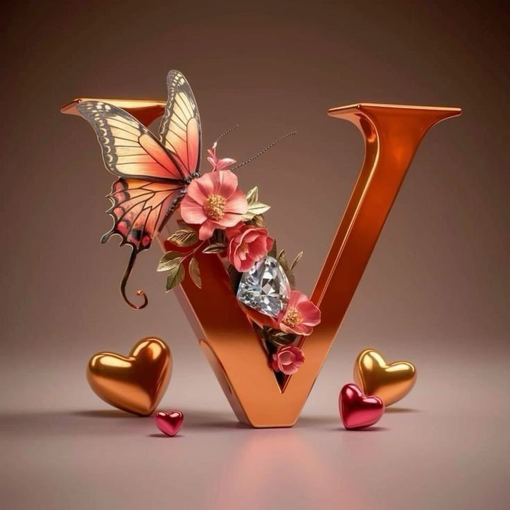 V name dp love cartoon