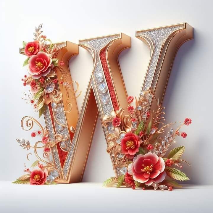 W name dp love heart