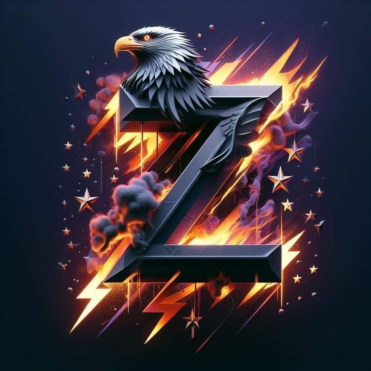 Z name black wallpaper