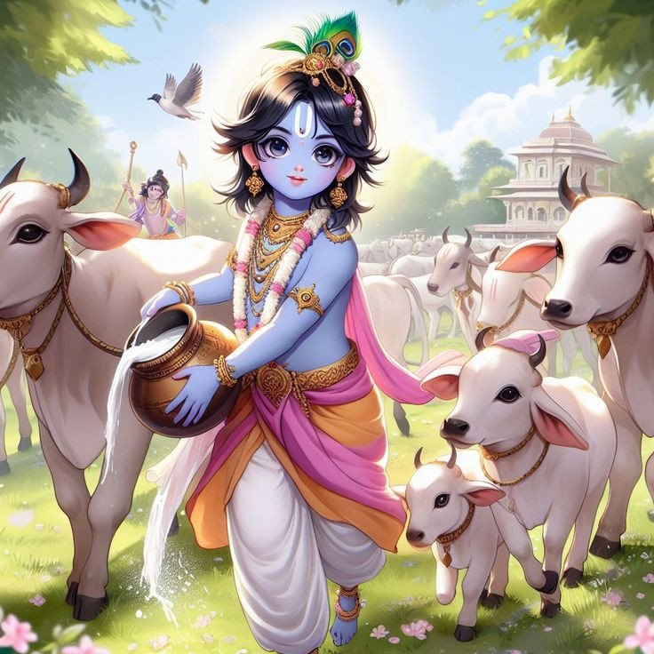 aesthetic radha krishna dp