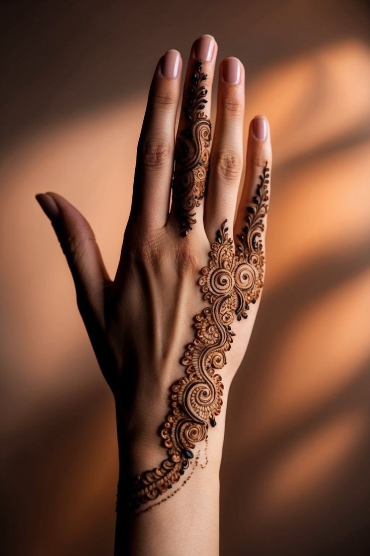 back hand mehndi design arabic for girl back hand mehndi design arabic for girl