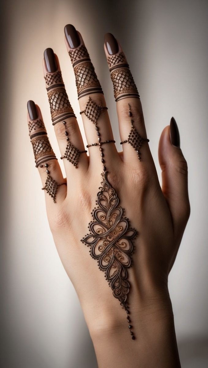 back hand mehndi design engagement back hand mehndi design engagement