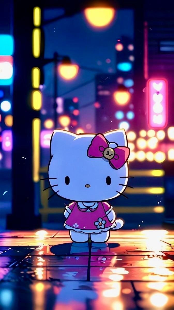 black hello kitty pfp