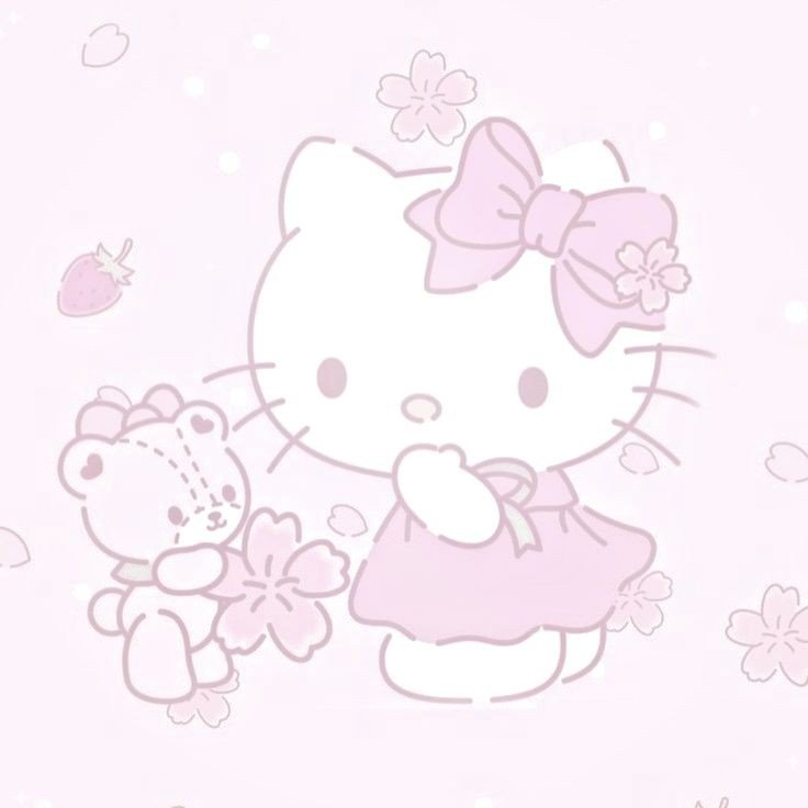 blue hello kitty pfp