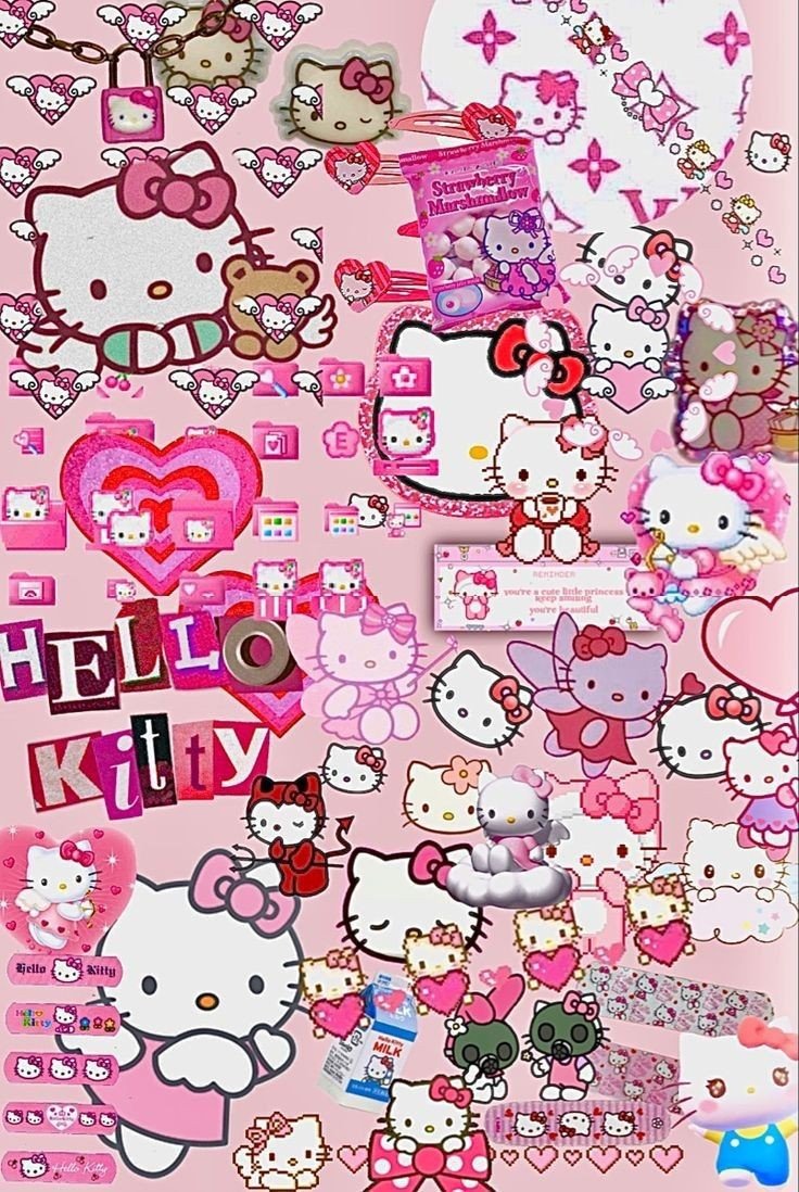 coquette hello kitty pfp