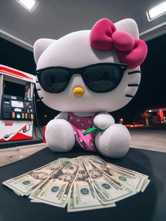 coquette hello kitty pfp
