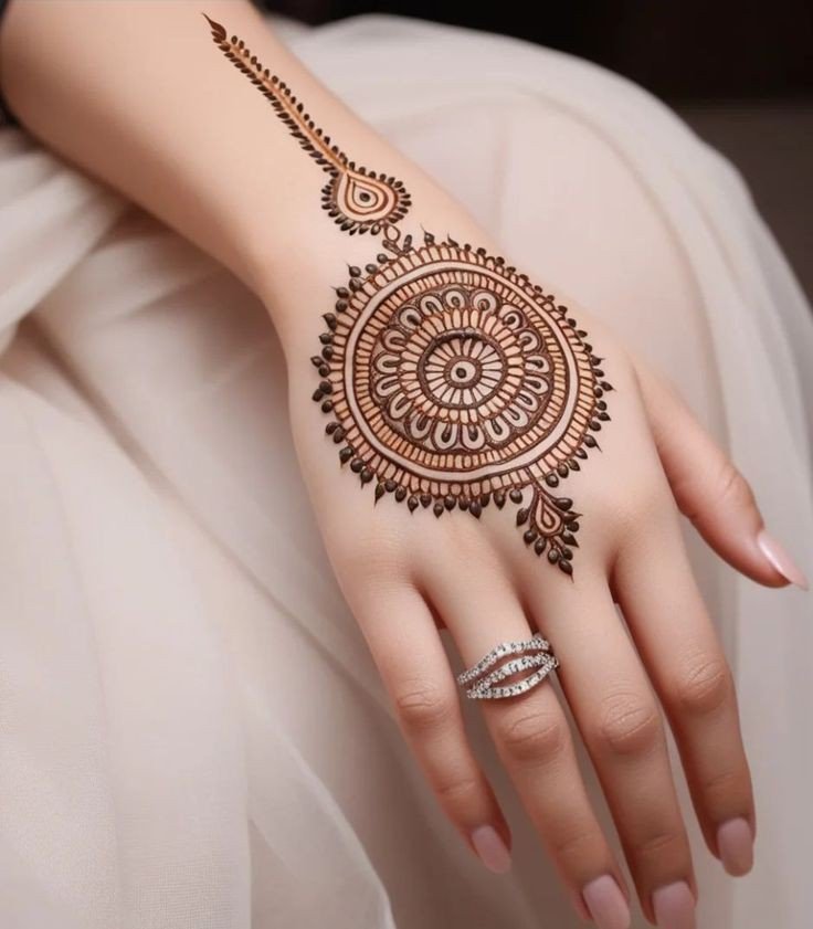 cute back hand mehndi design cute back hand mehndi design