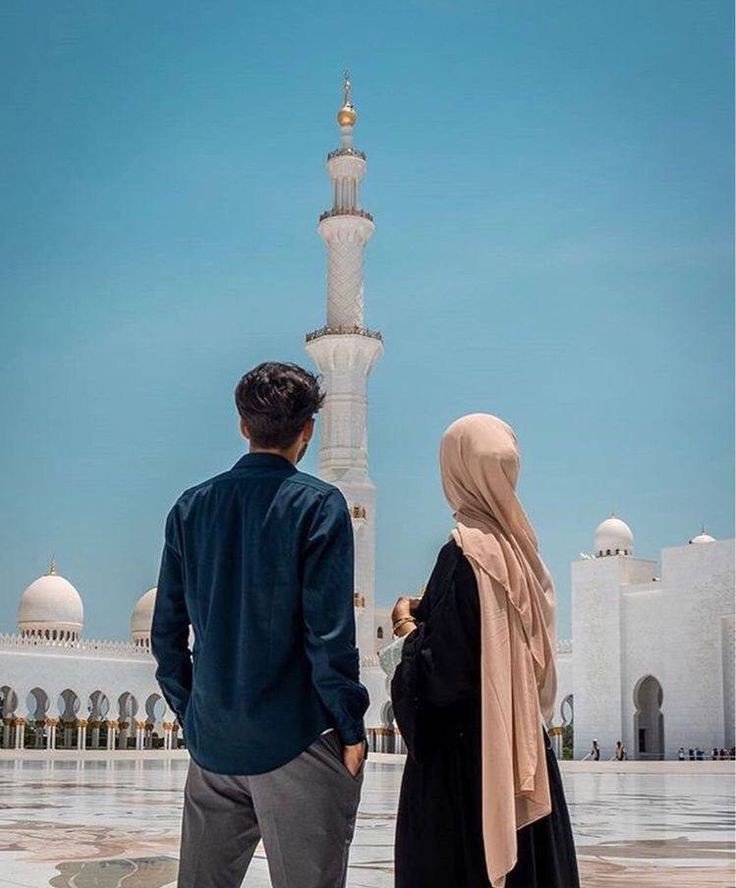 cute islamic couple dp cute islamic couple dp