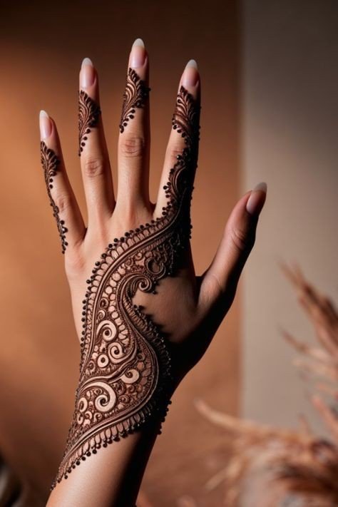 diwali special back hand mehndi design diwali special back hand mehndi design