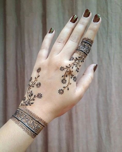 diwali special back hand mehndi design diwali special back hand mehndi design