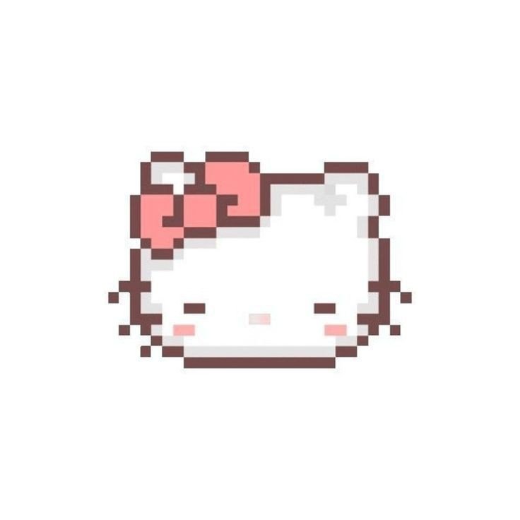 hello kitty pfp blue