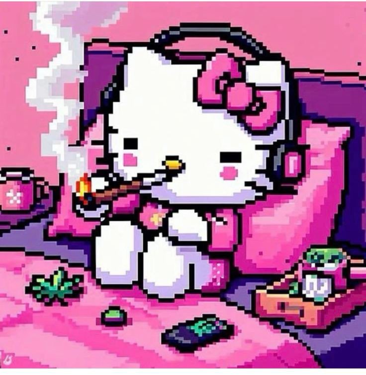 hello kitty pfp evil