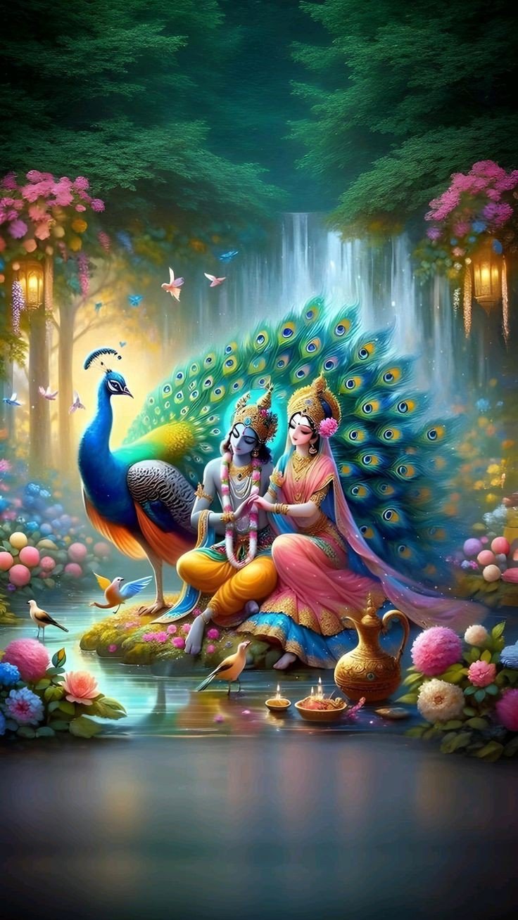 love radha krishna dp hd