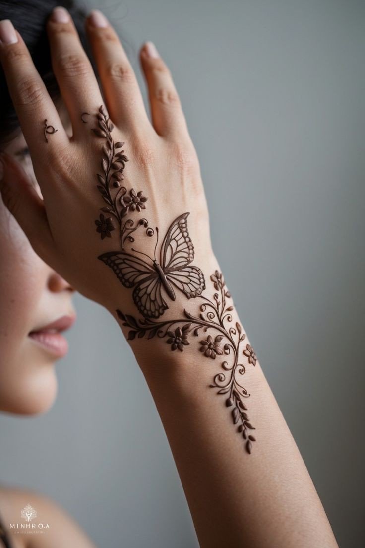 new back hand mehndi design new back hand mehndi design