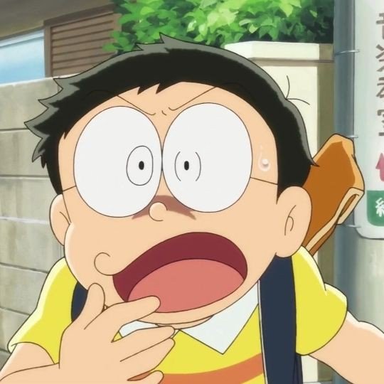 nobita angry dp