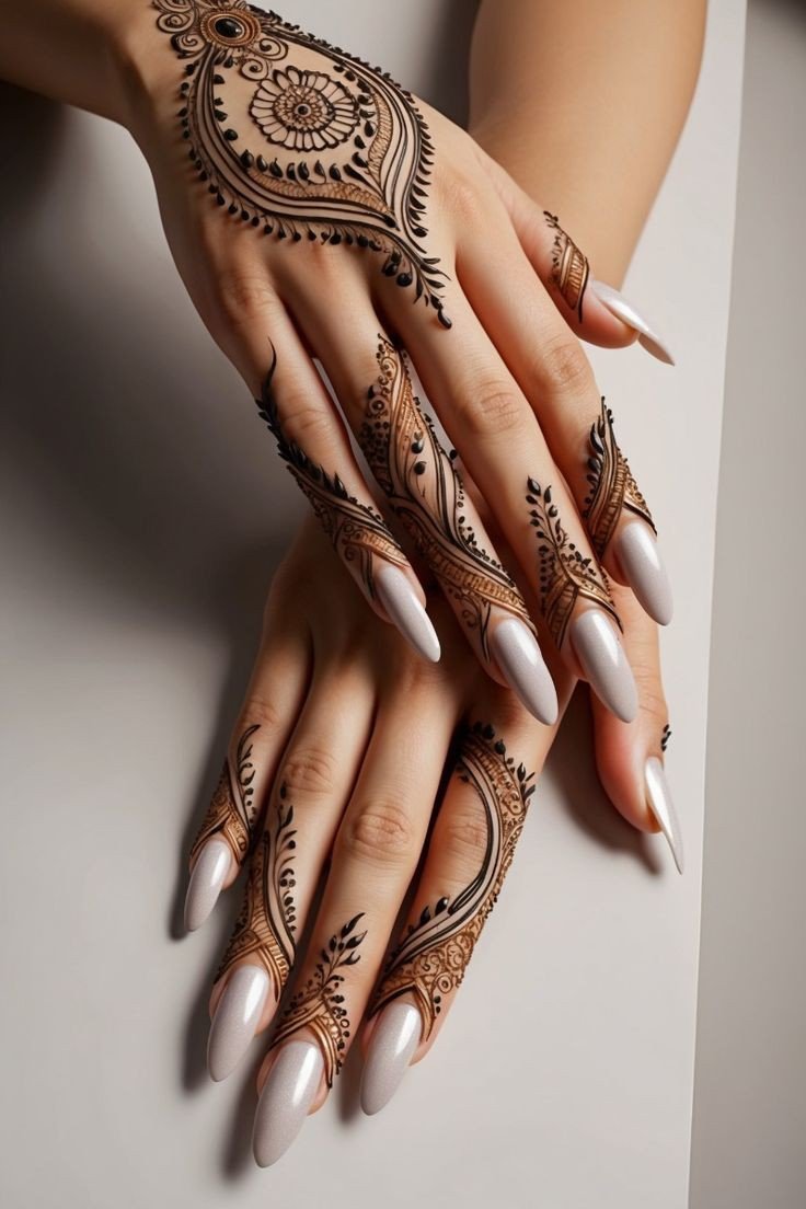 pakistani back hand mehndi design pakistani back hand mehndi design