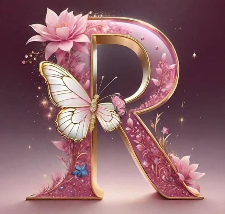 r name dp stylish wallpaper