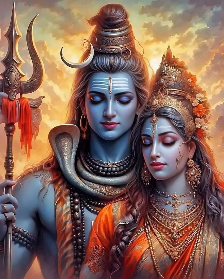 shiv parvati cute cartoon dp shiv parvati cute cartoon dp