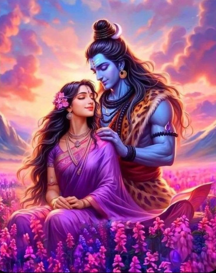 shiv parvati traditional wallpaper shiv parvati traditional wallpaper