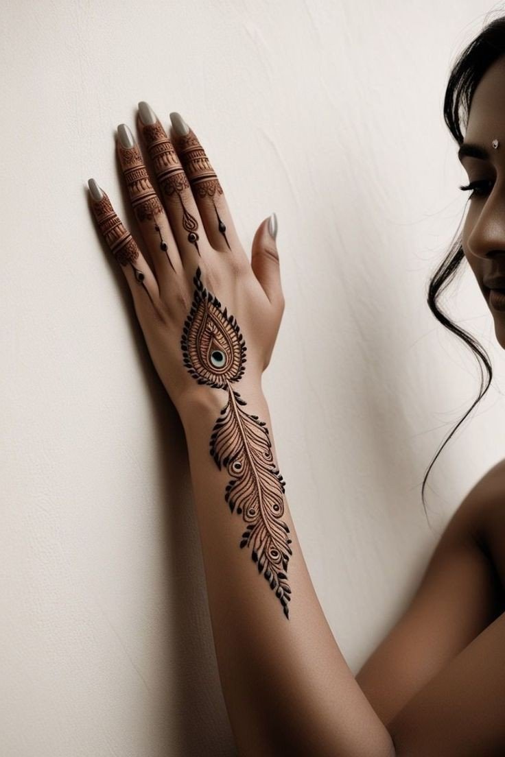 simple back hand mehndi design for beginners simple back hand mehndi design for beginners