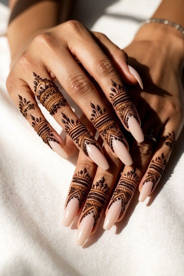 stylish back hand mehndi designs box design stylish back hand mehndi designs box design